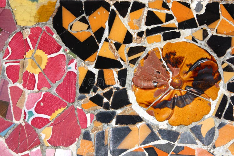 Mozaic colorat stock image