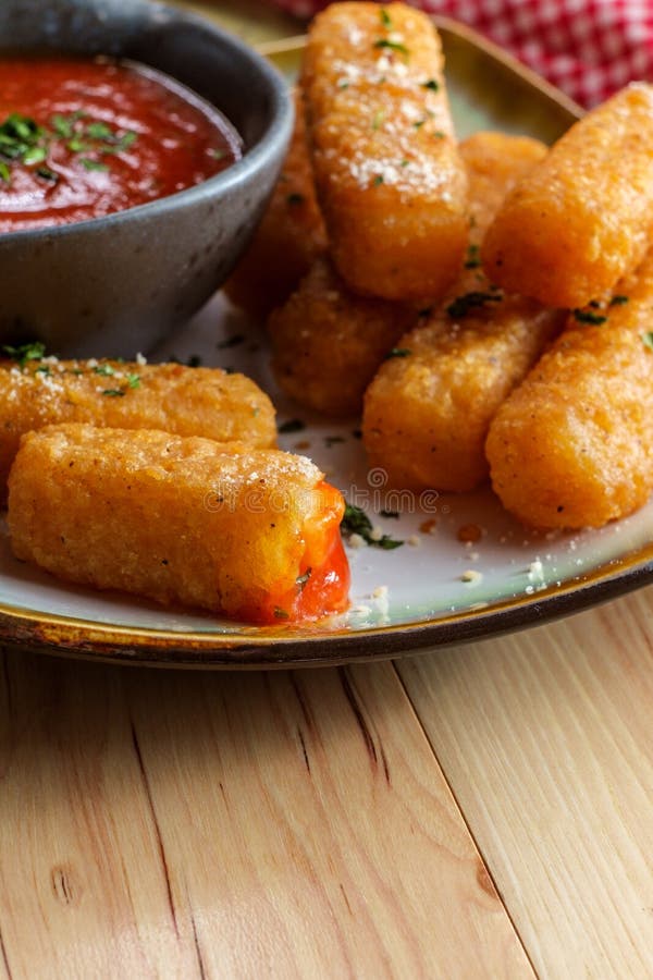 Mozzarella Cheese Sticks stock photo. Image of dipping 152979624
