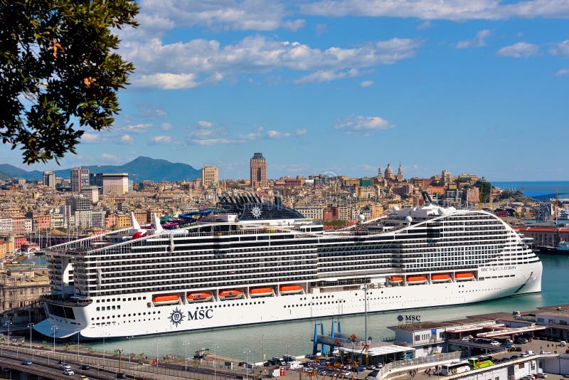 msc cruises genoa