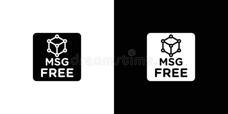 Msg free icon linear logo isolated vector illustration
