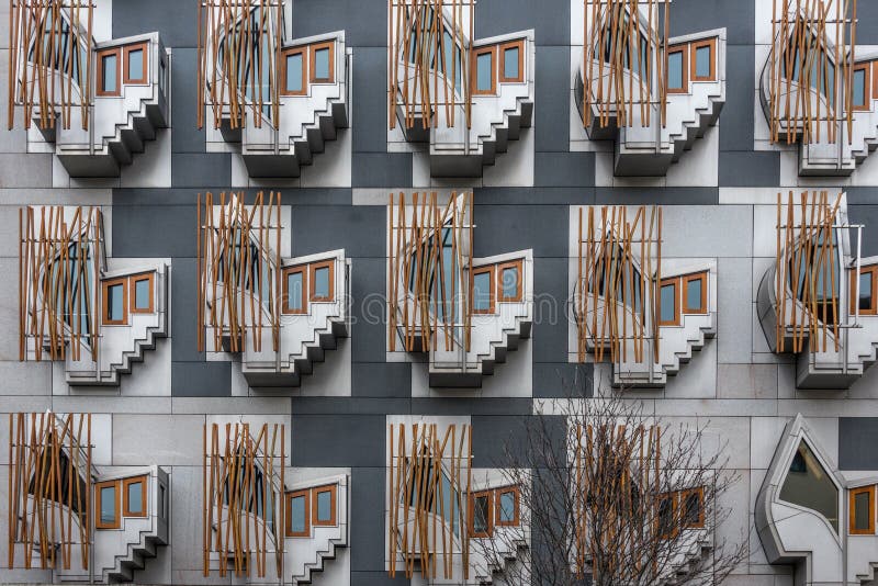 MSP-ruimten in Schots Parlementsgebouw stock fotografie MSP-ruimten in Schots Parlementsgebouw stock fotografie