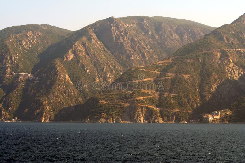 Mt Athos Monastries.