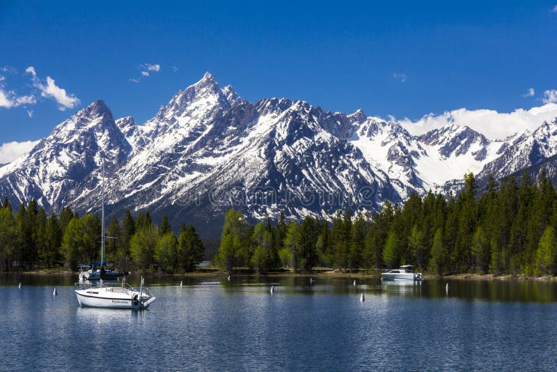 Mt. Moran at the Grand Teton National Park, Wyoming