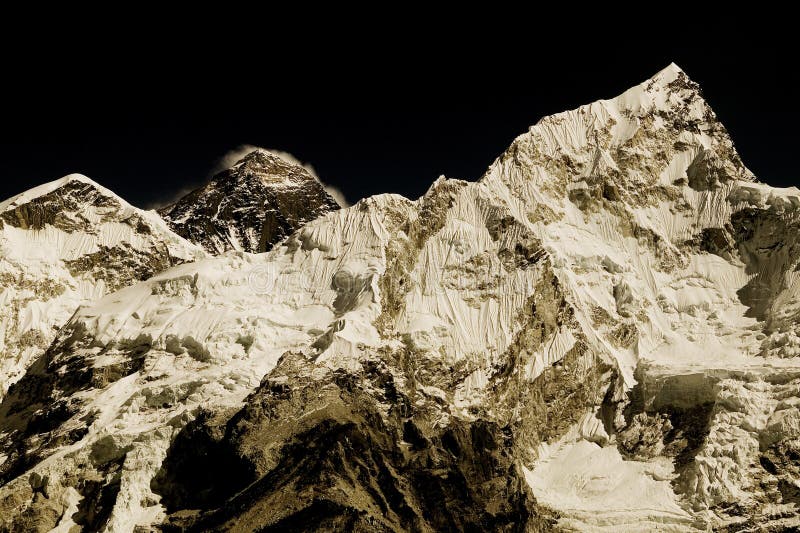 mt nuptse everest obrazy stock mt nuptse everest obrazy stock