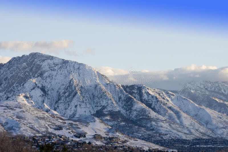 Mt. Olympus, Utah immagini stock libere da diritti Mt. Olympus, Utah immagini stock libere da diritti