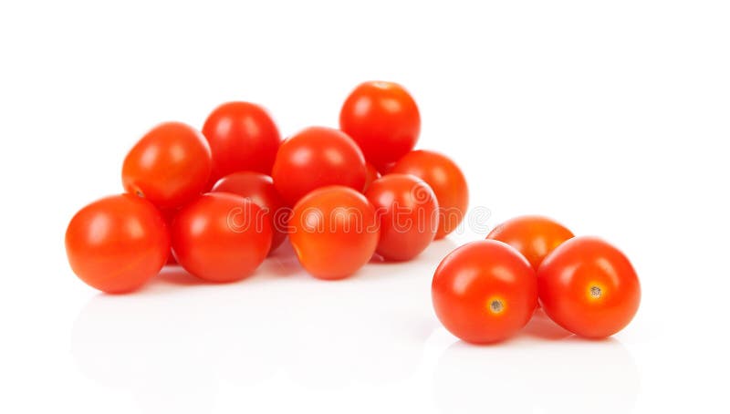 Mucchio dei pomodori ciliegia fotografia stock libera da diritti Mucchio dei pomodori ciliegia fotografia stock libera da diritti