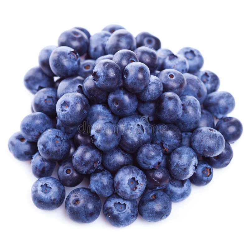 Mucchio della frutta fresca del mirtillo immagine stock