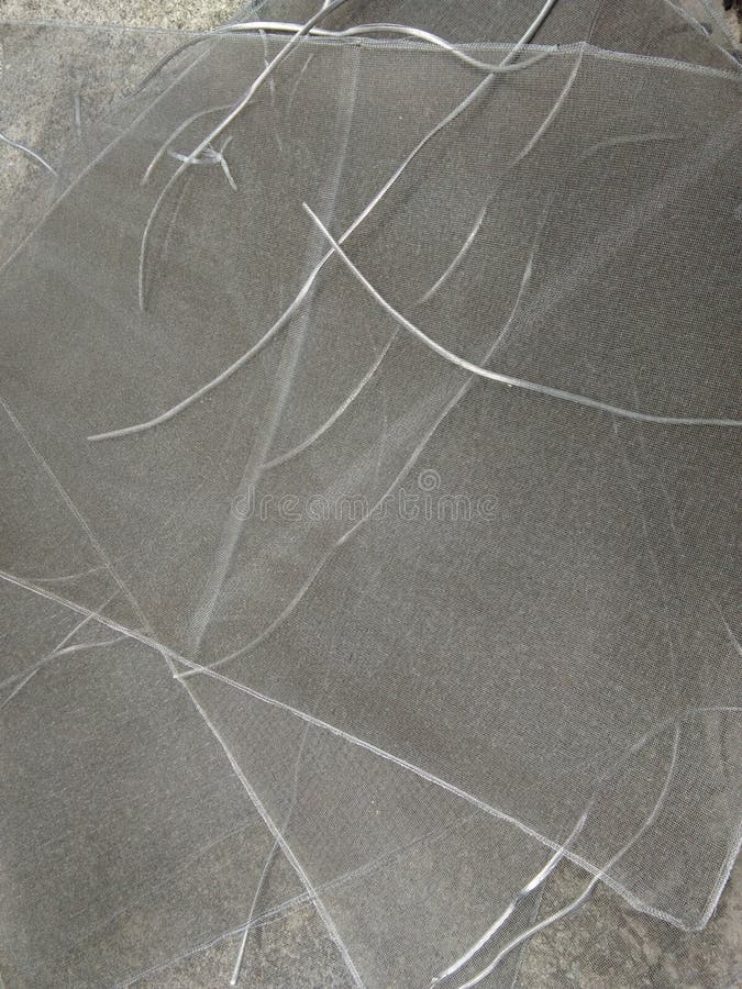 Mucchio delle reti grige immagine stock