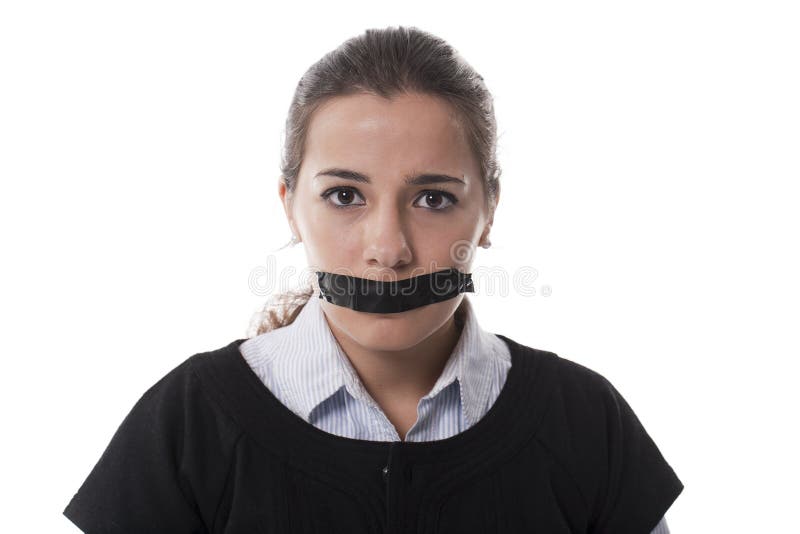 Muchacha con una corrección en su boca imagen de archivo Muchacha con una corrección en su boca imagen de archivo