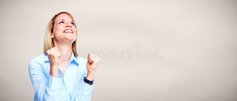 Muchacha feliz imágenes de archivo libres de regalías Muchacha feliz imágenes de archivo libres de regalías