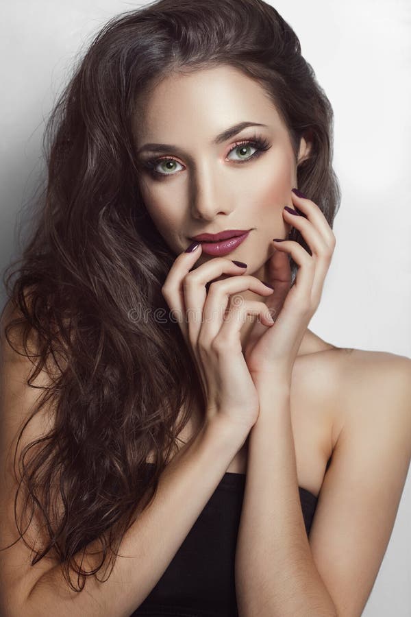 Chica hermosa fotos de archivo