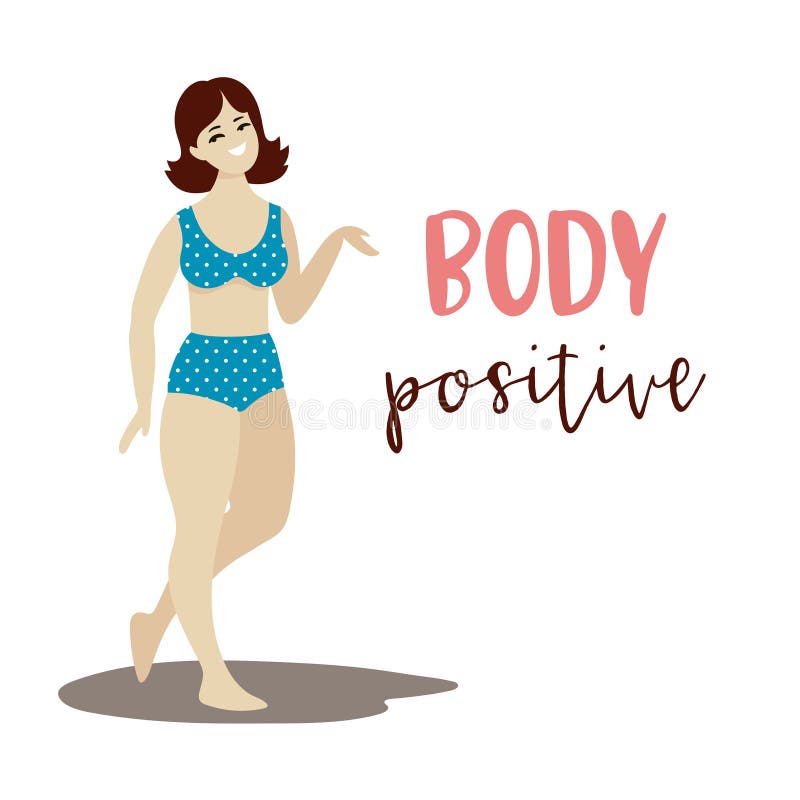 Muchacha hermosa del curv y positivo manuscrito del cuerpo de la inscripción Concepto feliz del positivo del cuerpo Mujer gorda a libre illustration Muchacha hermosa del curv y positivo manuscrito del cuerpo de la inscripción Concepto feliz del positivo del cuerpo Mujer gorda a libre illustration