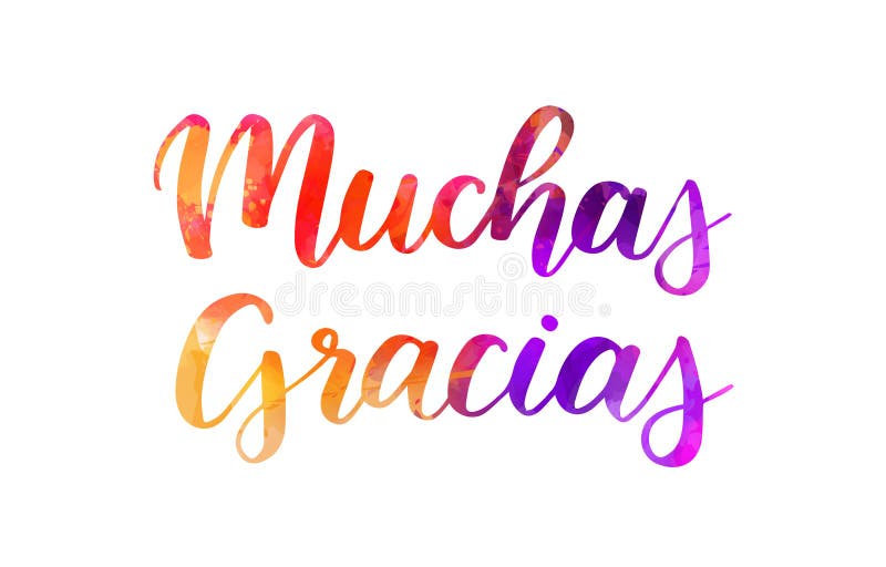 Muchas Gracias Stock Illustrations – 62 Muchas Gracias Stock ...