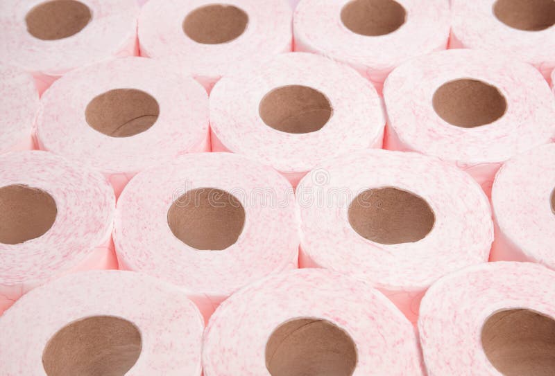Muchos rollos del papel higiénico foto de archivo Muchos rollos del papel higiénico foto de archivo