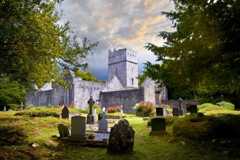 Muckross abbotskloster i Irland