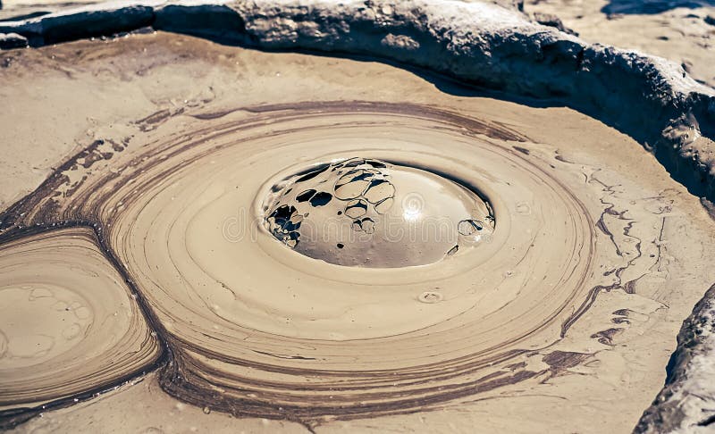 Mud circles from Mud Volcanoes