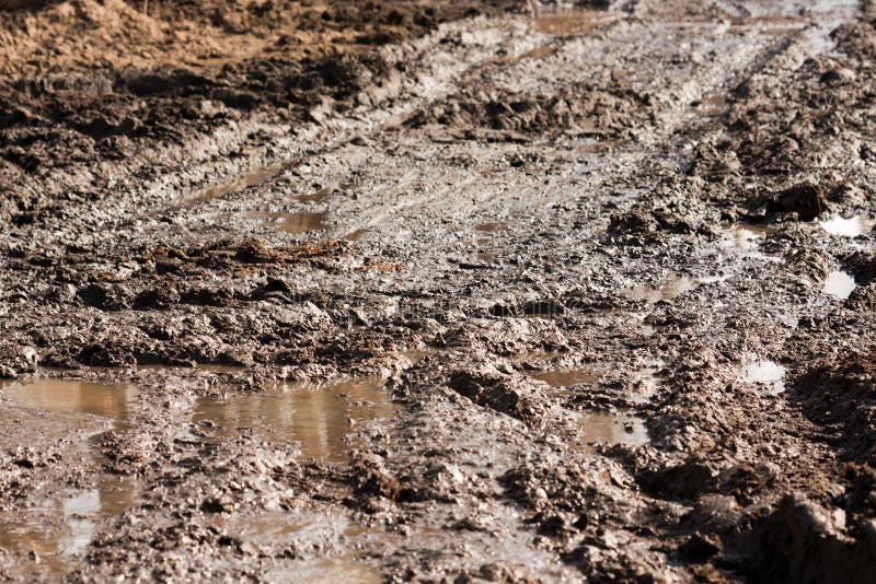 Mud road track