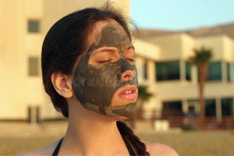 Mud treatment stock image. Image of mask, treatment, woman 161417
