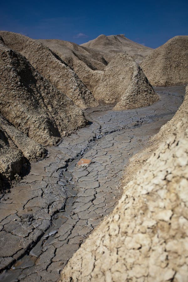 Mud Volcanoes in Buzau, Romania