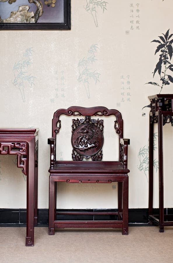 Detalle De Los Muebles Chinos Imagen de archivo - Imagen de china, asia