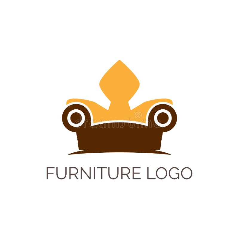 Muebles Logo Vector Art Logo Template Y Ejemplo Ilustración del Vector
