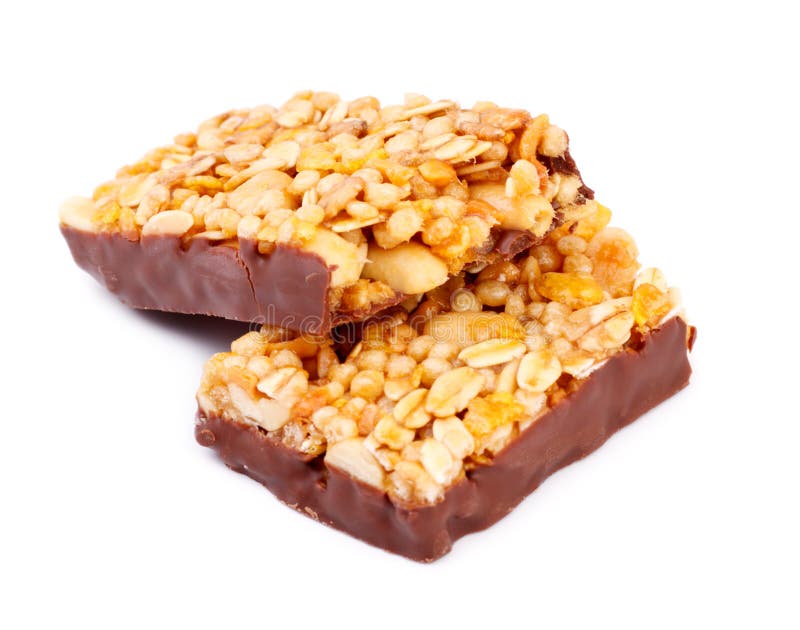 Muesli Bar stock photo. Image of diet, muesli, isolated 18090608