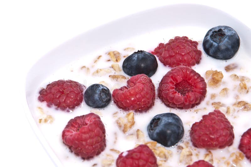 Muesli with Fresh Fruits in a Bowl Stock Image Image of breakfast