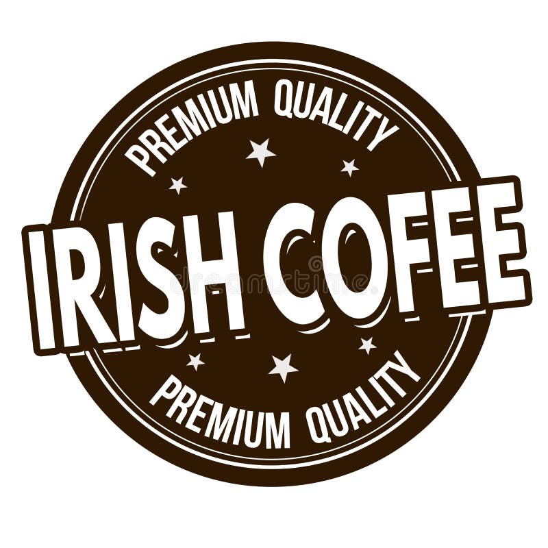 Sello del café stock de ilustración. Ilustración de grunge