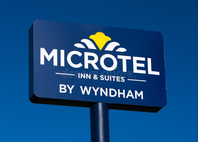 RAPID CITY, SD/USA - JUNE 1, 2017: Microtel exterior sign and logo. AmericInn is an American hotel franchise in the United States. RAPID CITY, SD/USA - JUNE 1, 2017: Microtel exterior sign and logo. AmericInn is an American hotel franchise in the United States.