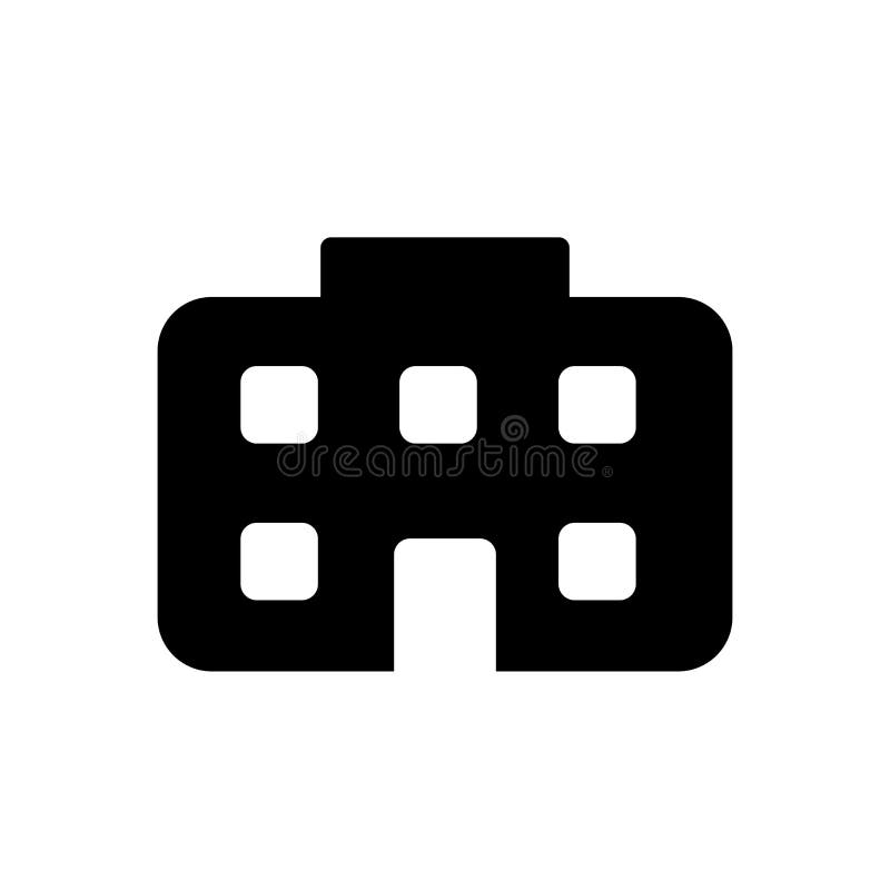 Muestra y símbolo del vector del icono del ayuntamiento aislados en el fondo blanco ilustración del vector Muestra y símbolo del vector del icono del ayuntamiento aislados en el fondo blanco ilustración del vector