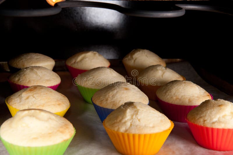 Muffins στο φούρνο