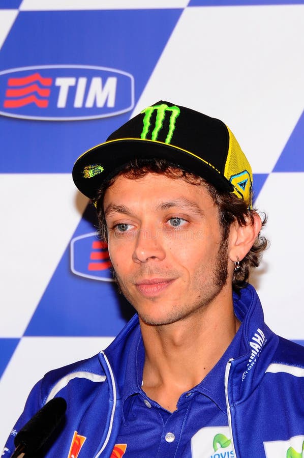 Mugello - Italy, May 29: Italian Rider Valentino Rossi During Press ...