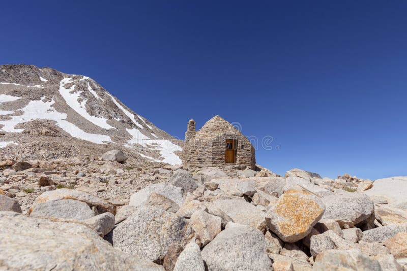 Muir Hut foto de archivo Muir Hut foto de archivo