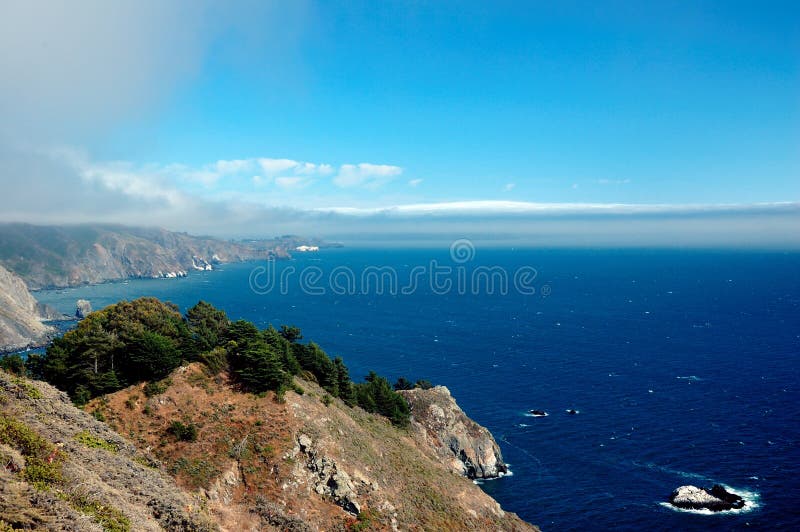 Muir Woods Overlook stock image. Image of overlook, blue 3428153