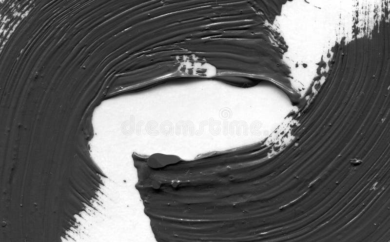 VERY HIGHT resolution. Abstract ink background. Marble style. Black and white paint stroke texture. Macro image of spackling paste. Smear of painterly plaster on paper. VERY HIGHT resolution. Abstract ink background. Marble style. Black and white paint stroke texture. Macro image of spackling paste. Smear of painterly plaster on paper