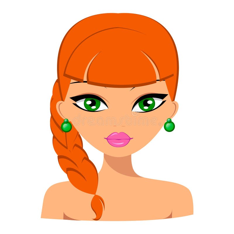 Mujer Bonita Joven Del Pelirrojo Con La Cara Agradable Y El Peinado Precioso Ilustración del Vector - Ilustración de jengibre, belleza: 81496069 Mujer Bonita Joven Del Pelirrojo Con La Cara Agradable Y El Peinado Precioso Ilustración del Vector - Ilustración de jengibre, belleza: 81496069