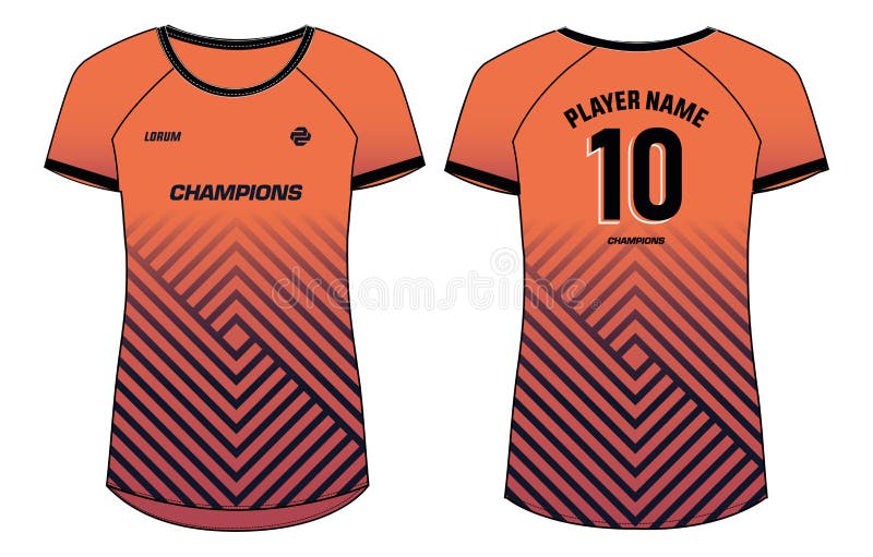 Mujer Camiseta Deportiva Camiseta Diseño Concepto Ilustración Adecuado Para  Niñas Y Damas Para Voleibol Camiseta Fútbol Bádminton Ilustración del  Vector - Ilustración de funda, concepto: 215759680