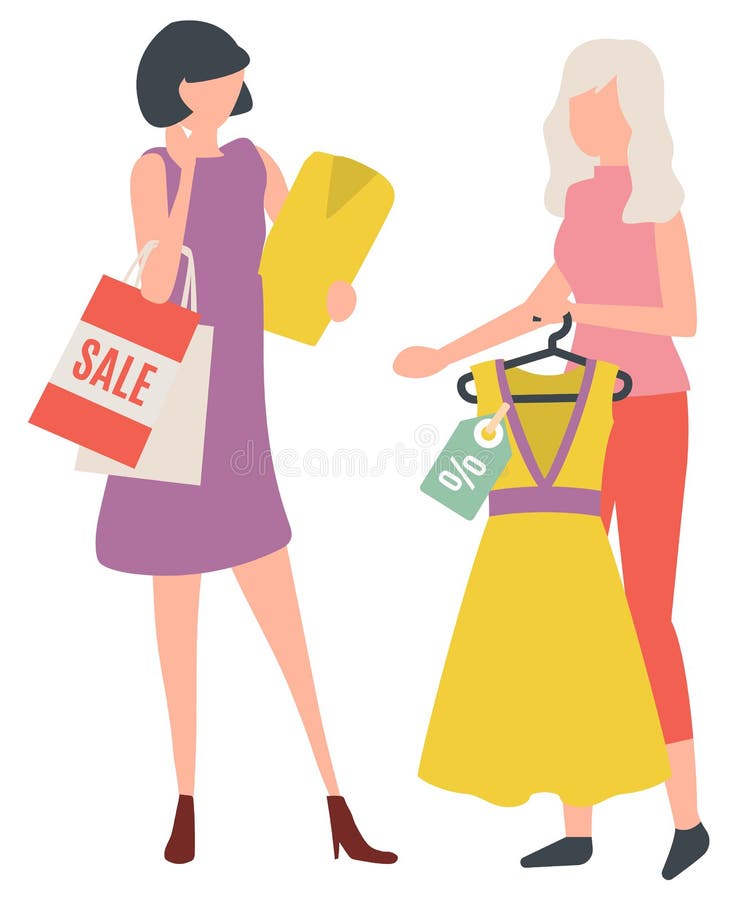 Mujer Comprando Ropa, Mujeres Comprando, Vectores De Ropa Ilustración del  Vector - Ilustración de modelo, gente: 161190296
