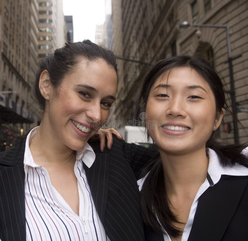 Mujer de negocios del mejor amigo imagen de archivo libre de regalías Mujer de negocios del mejor amigo imagen de archivo libre de regalías