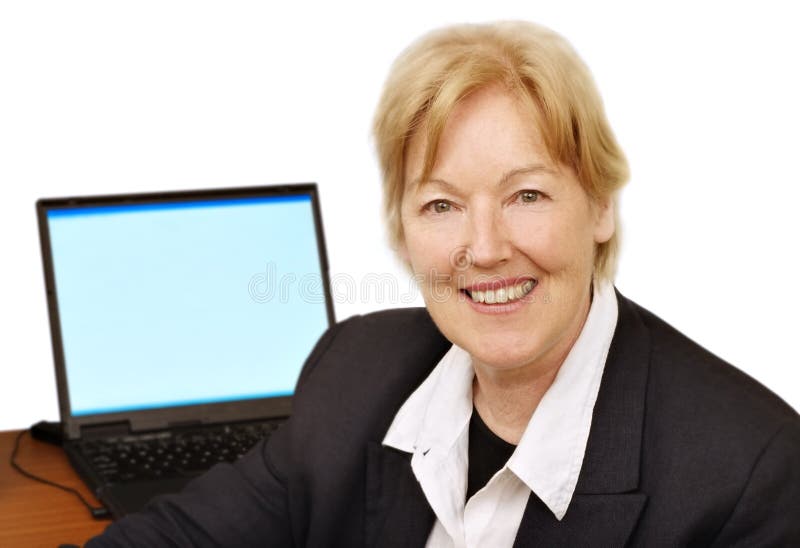 Mujer de negocios feliz III Mujer de negocios feliz III