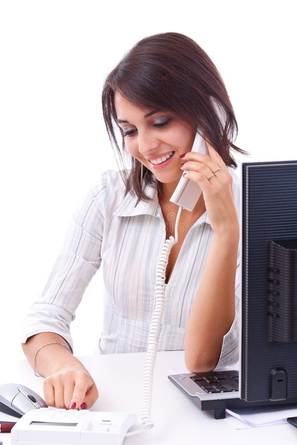 Mujer de negocios foto de archivo. Imagen de hermoso, silla 5893898