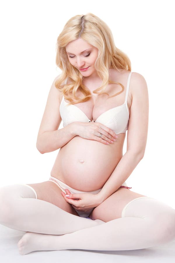 Virgin panties belly blonde