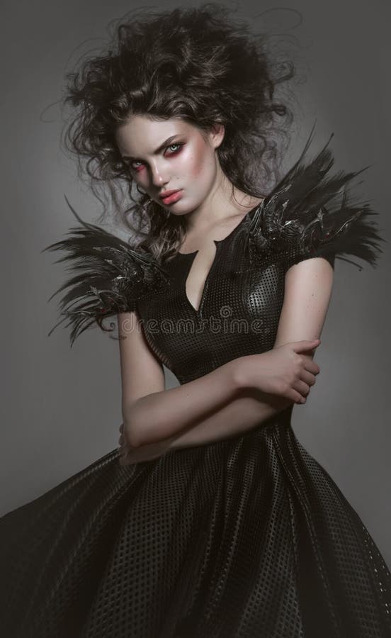 Mujer En Vestido Gótico De La Moda Imagen de archivo - Imagen de oscuro, atractivo: 50076755 Mujer En Vestido Gótico De La Moda Imagen de archivo - Imagen de oscuro, atractivo: 50076755