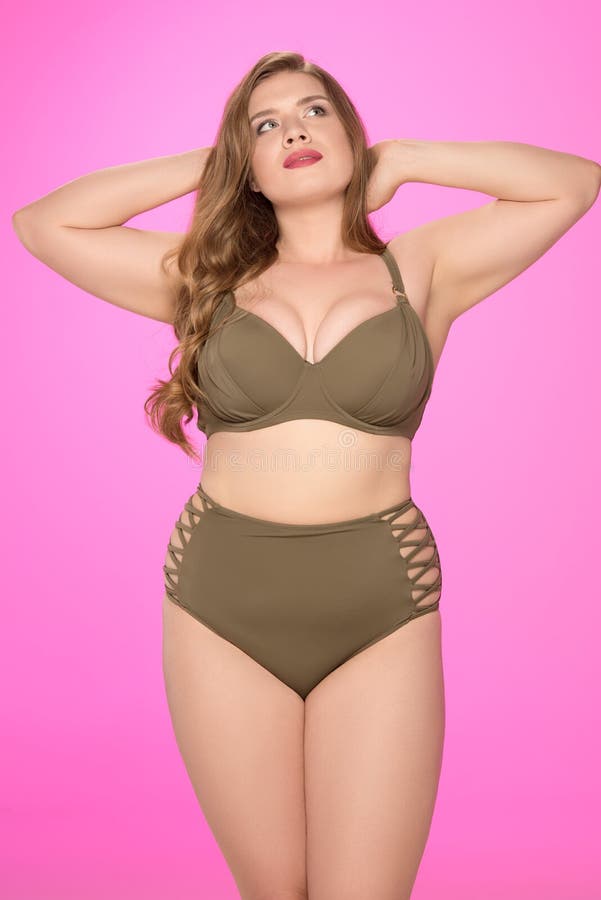 Mujer Gorda Alegre En Traje De Baño Foto de archivo - Imagen de peso, hembra: 109985898 Mujer Gorda Alegre En Traje De Baño Foto de archivo - Imagen de peso, hembra: 109985898