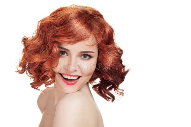 Mujer hermosa del jengibre Pelo rojo perfecto imagen de archivo libre de regalías Mujer hermosa del jengibre Pelo rojo perfecto imagen de archivo libre de regalías