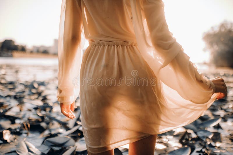 Mujer en ropa transparente foto de archivo. Imagen de deseo - 7455870 Mujer en ropa transparente foto de archivo. Imagen de deseo - 7455870