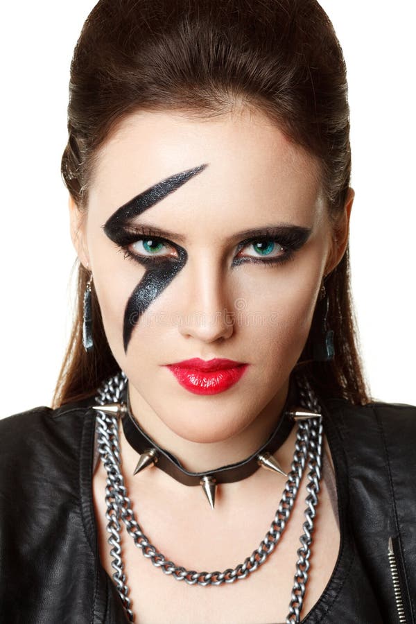 Mujer Joven Labrada Como La Estrella Del Rock Foto de archivo - Imagen de persona, aislado: 26670140 Mujer Joven Labrada Como La Estrella Del Rock Foto de archivo - Imagen de persona, aislado: 26670140
