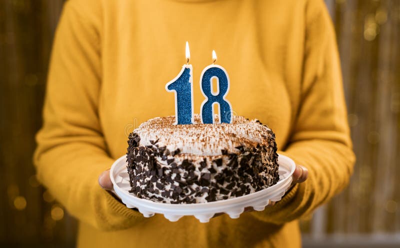  Velas de cumpleaños número 18, velas de pastel de