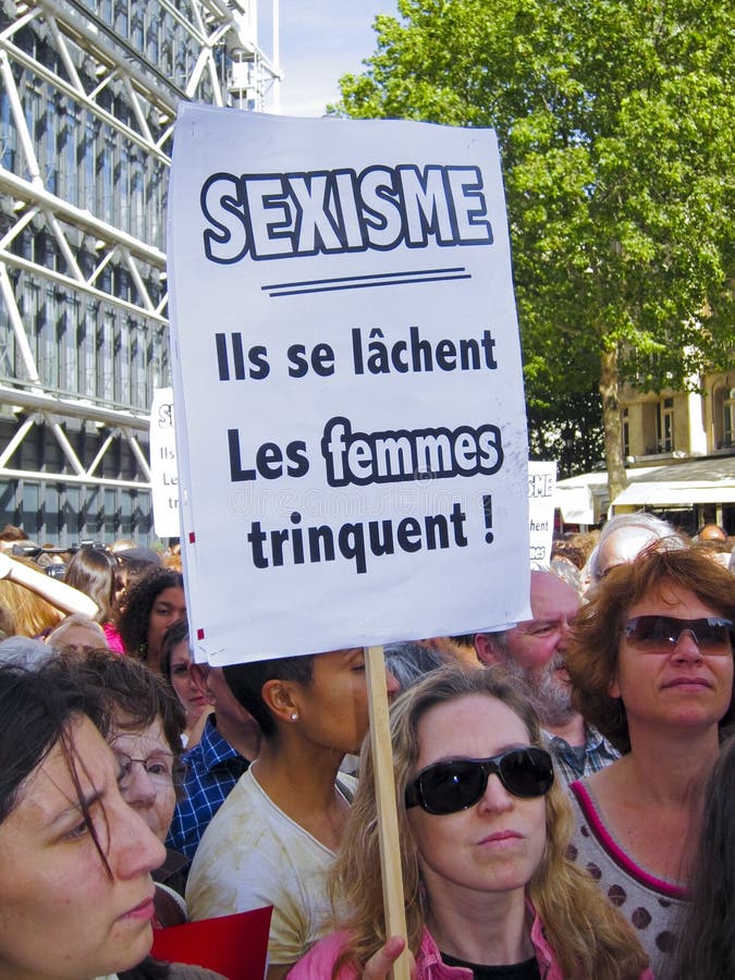 Paris, France, French Women at Feminist Demonstration, Against Sexism in Dominique Strauss Kahn Case,. Paris, France, French Women at Feminist Demonstration, Against Sexism in Dominique Strauss Kahn Case,