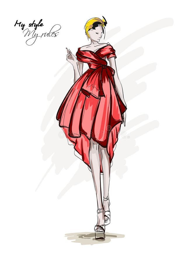 Vestido Largo De La Tarde De Las Mujeres Pintado En El Vector Ilustración del Vector - Ilustración de tienda, arte: 71679746 Vestido Largo De La Tarde De Las Mujeres Pintado En El Vector Ilustración del Vector - Ilustración de tienda, arte: 71679746